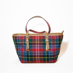 Coach Tartan plaid purse